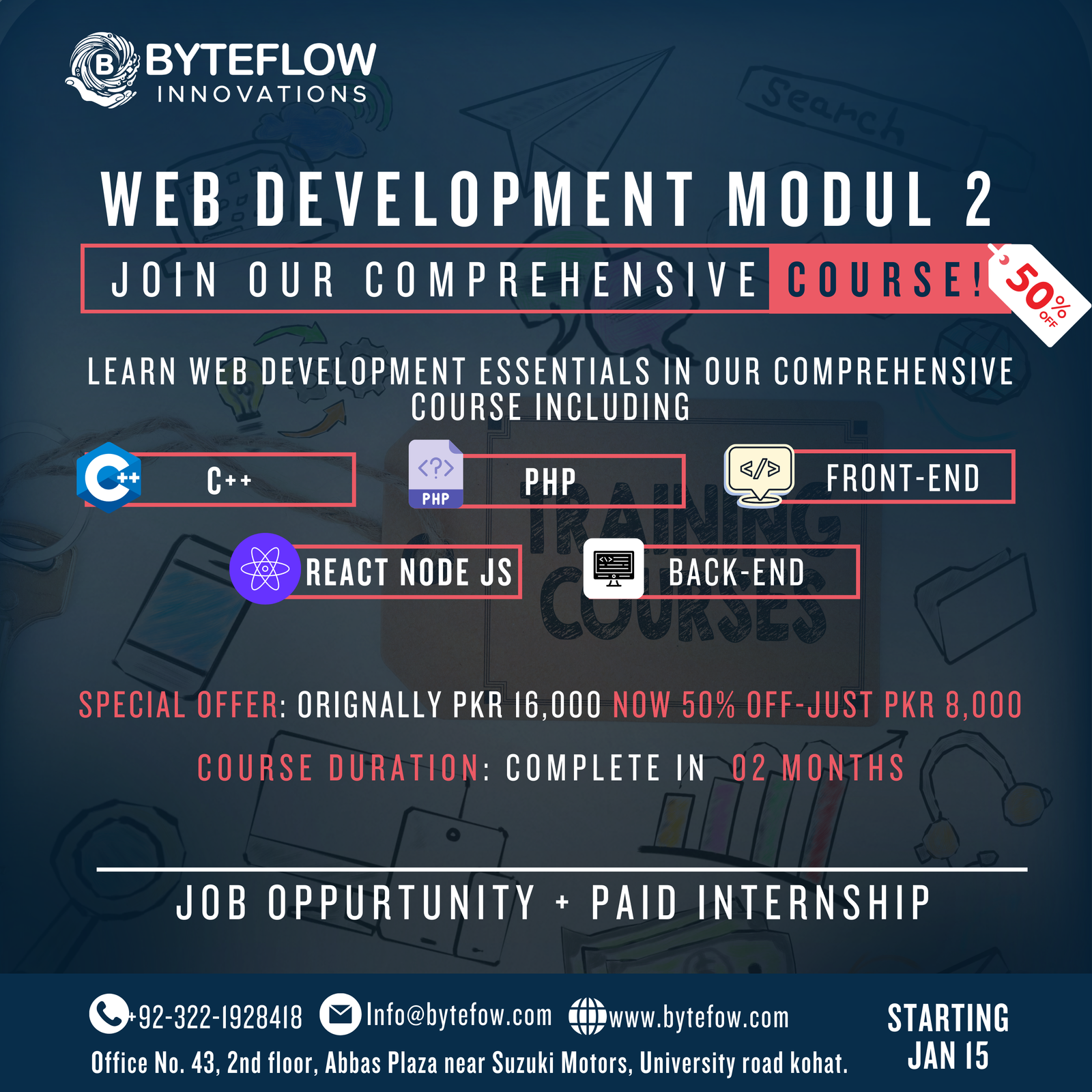 Web Development Course by BYTEFLOW INNOVATIONS